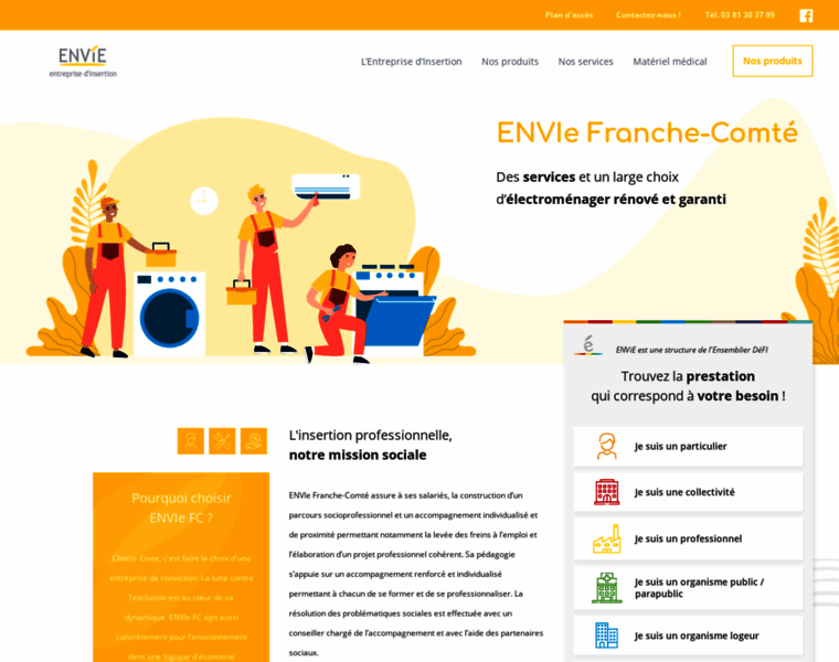 Envie-electromenager.fr thumbnail