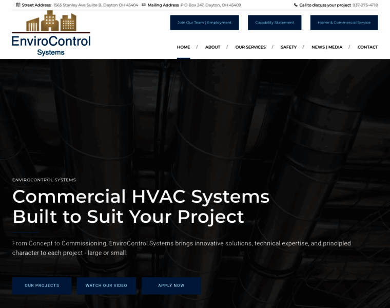 Envirocontrolsystems.com thumbnail