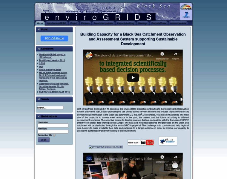 Envirogrids.net thumbnail