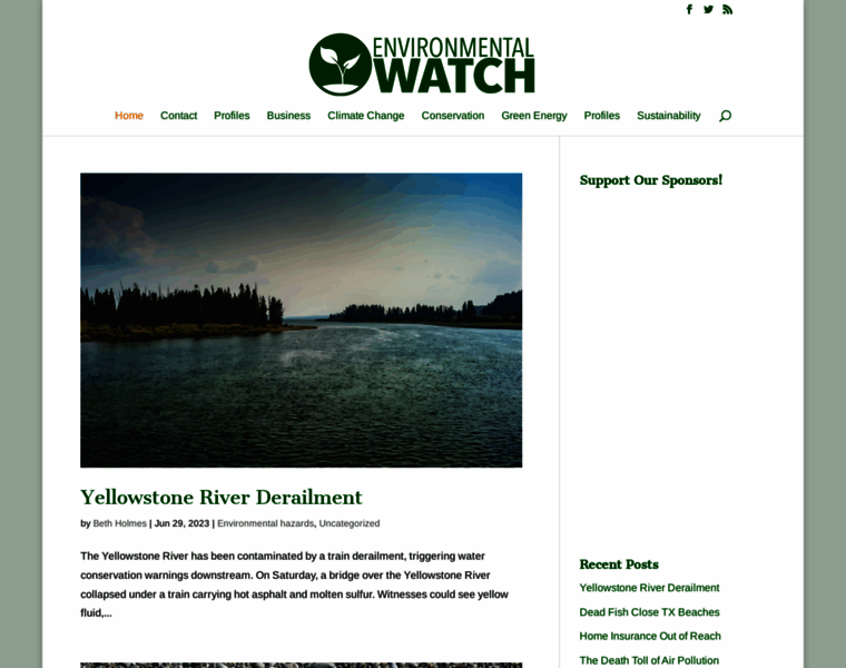 Environmental-watch.com thumbnail