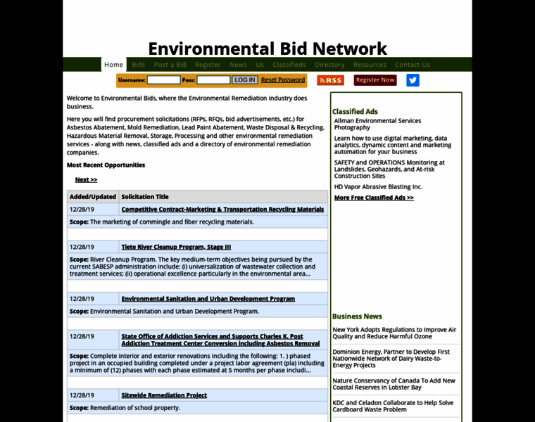Environmentalbids.link thumbnail