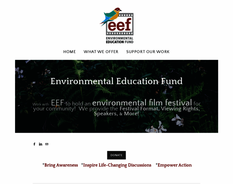 Environmentaleducationfund.org thumbnail