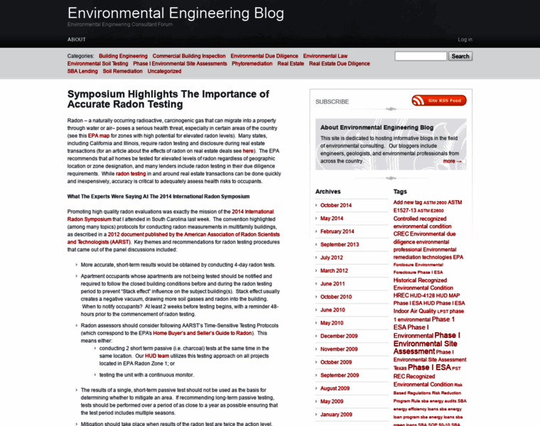 Environmentalengineeringblog.com thumbnail