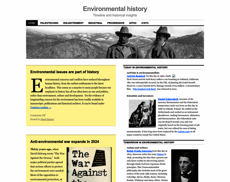 Environmentalhistory.org thumbnail