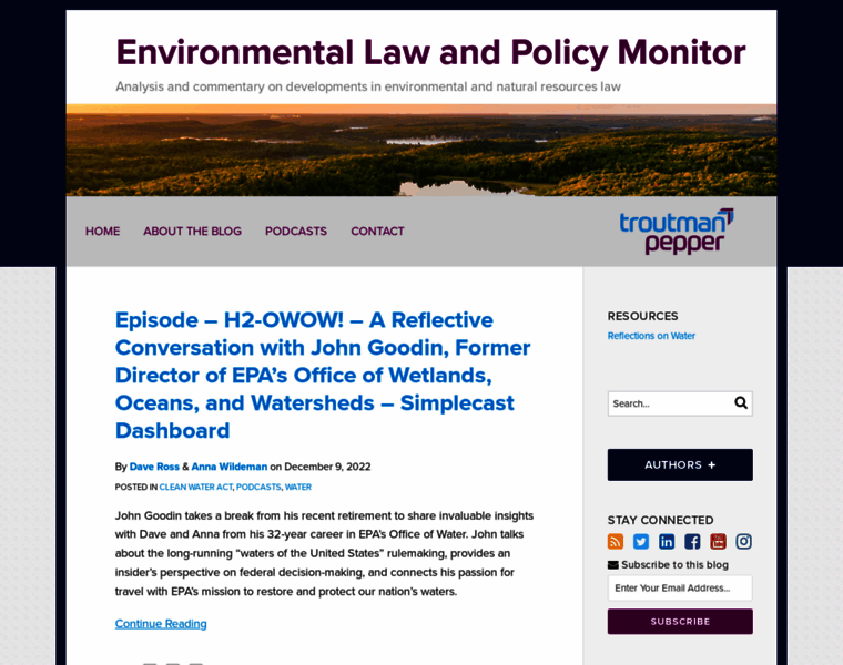 Environmentallawandpolicy.com thumbnail