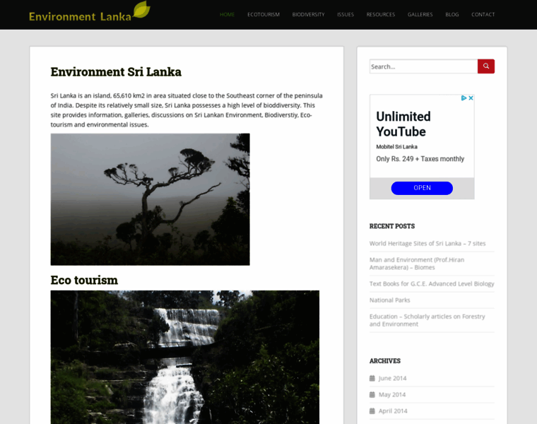 Environmentlanka.com thumbnail