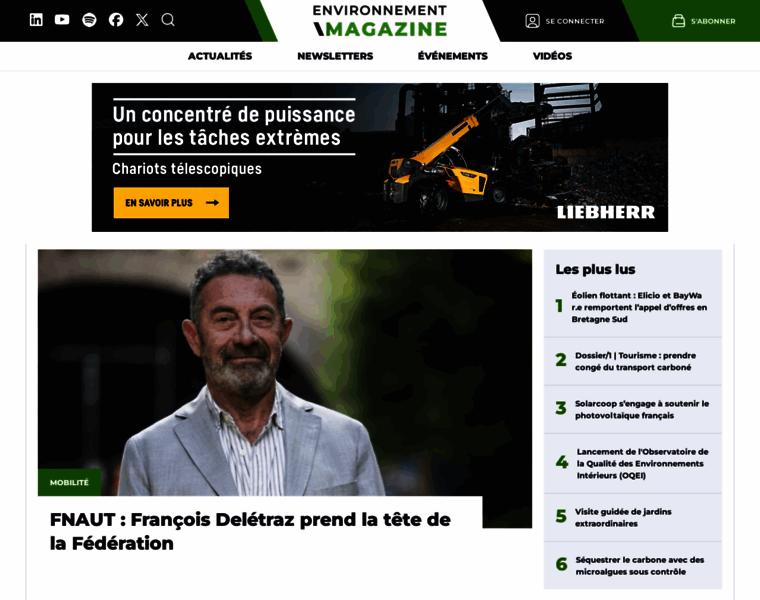 Environnement-magazine.fr thumbnail