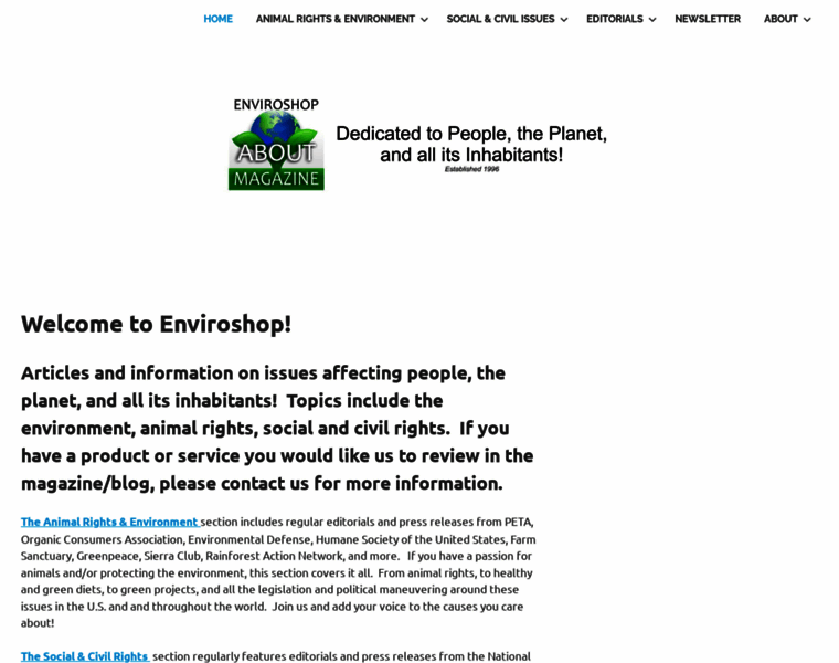 Enviroshop.com thumbnail Enviroshop.com thumbnail