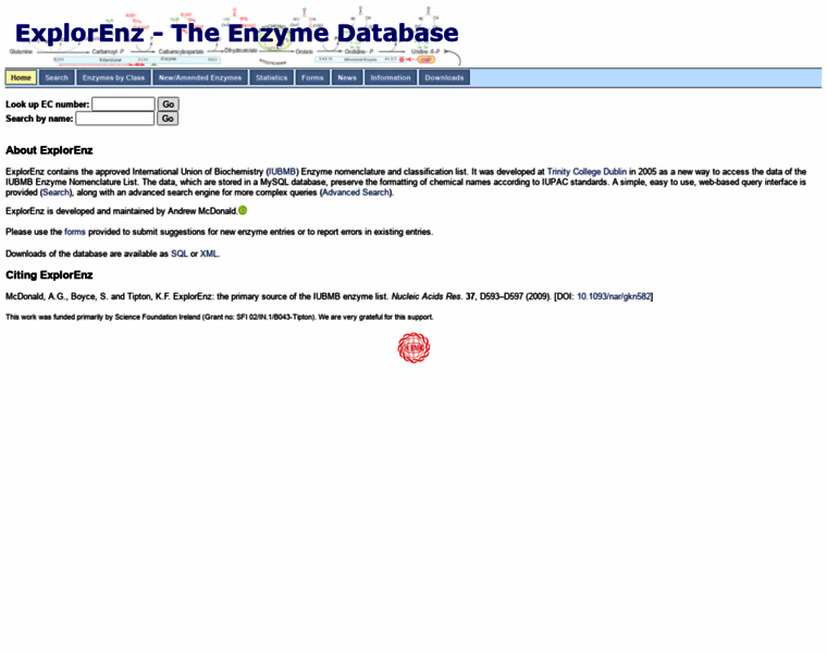 Enzyme-database.org thumbnail
