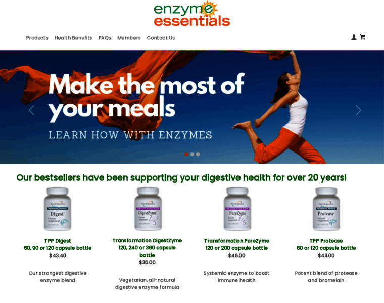Enzymeessentials.com thumbnail