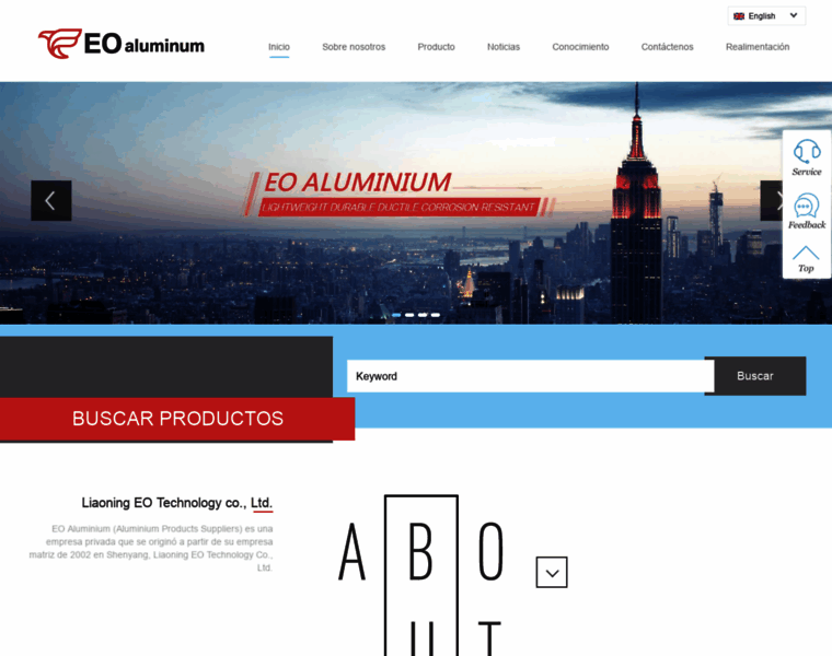 Eo-aluminum.com thumbnail