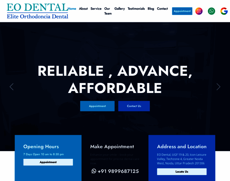 Eodental.in thumbnail