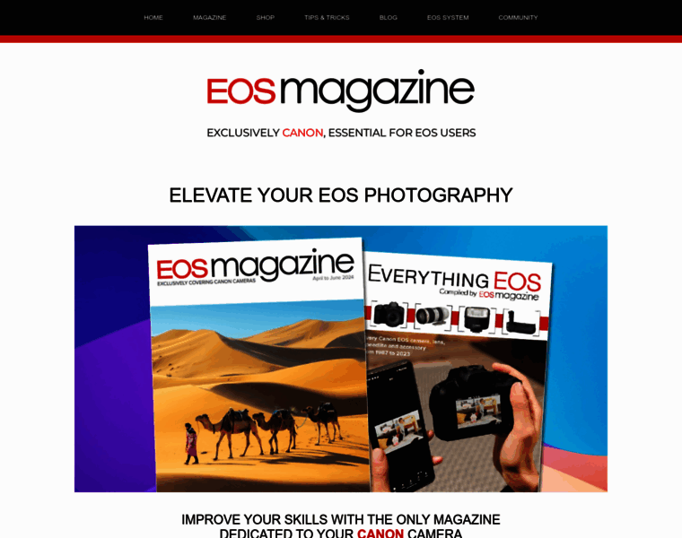 Eos-magazine.com thumbnail