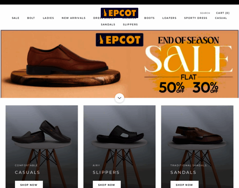 Epcotshoes.com.pk thumbnail