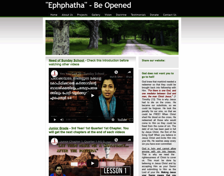 Ephatha.in thumbnail