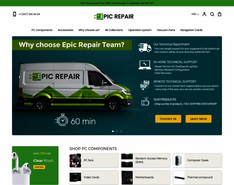 Epic-repair.com thumbnail