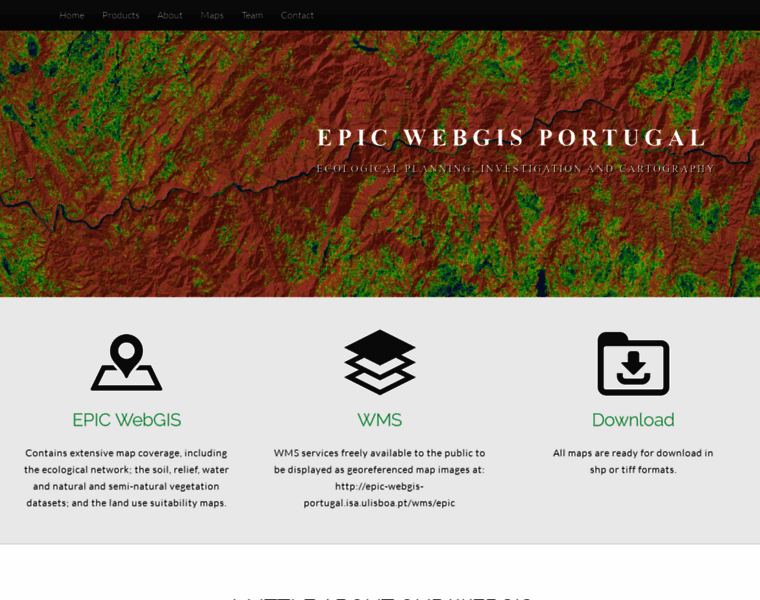 Epic-webgis-portugal.isa.ulisboa.pt thumbnail