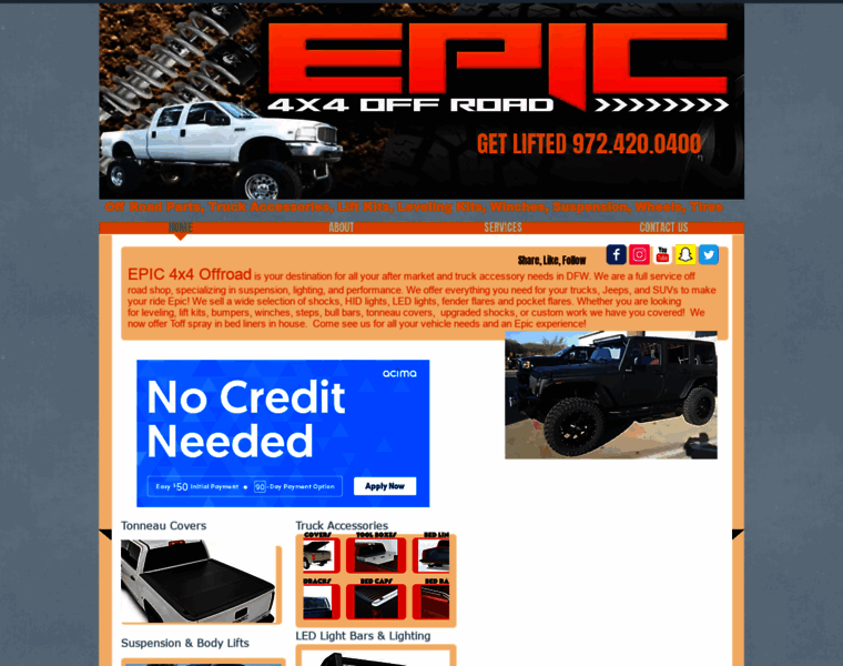 Epic4x4offroad.com thumbnail