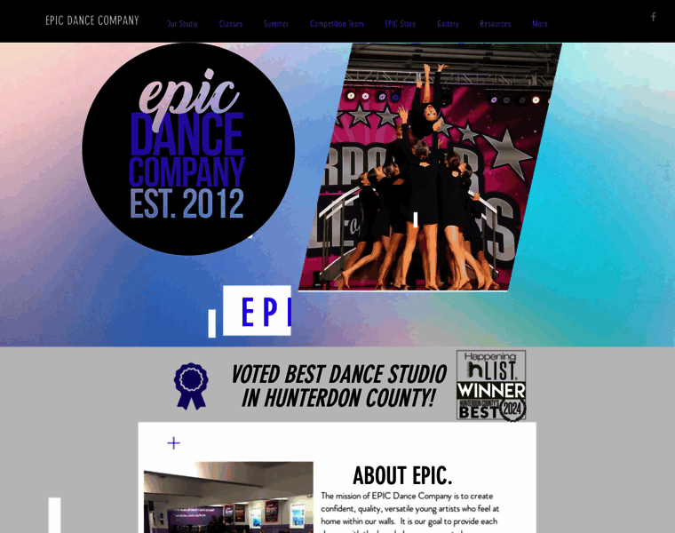 Epicdancecompany.com thumbnail
