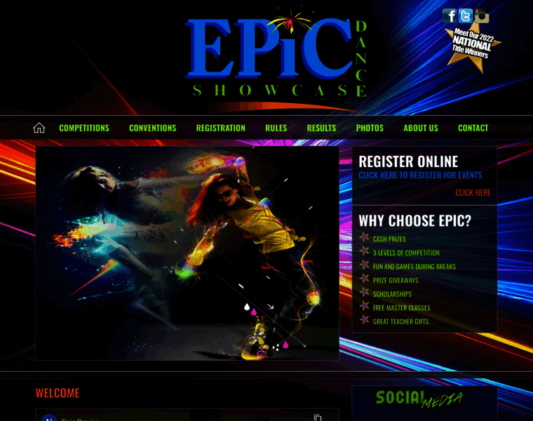 Epicdanceshowcase.com thumbnail