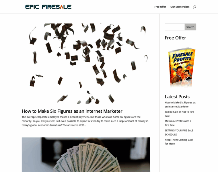 Epicfiresale.com thumbnail