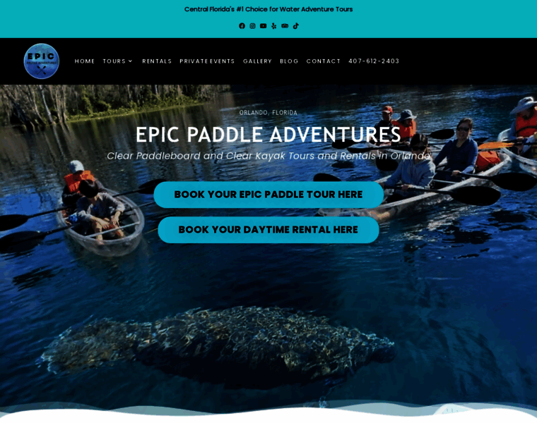 Epicpaddleadventures.com thumbnail