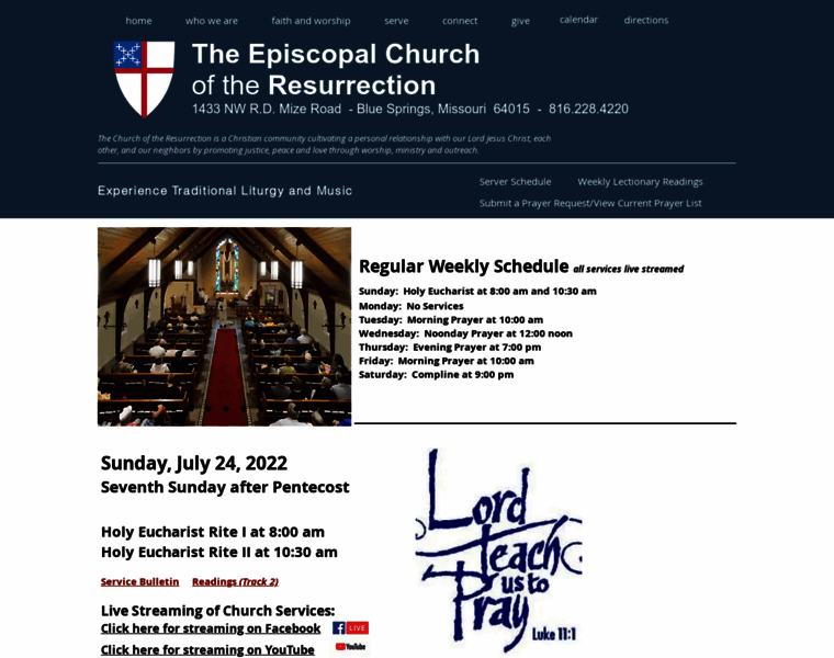 Episcopal-bluesprings.org thumbnail