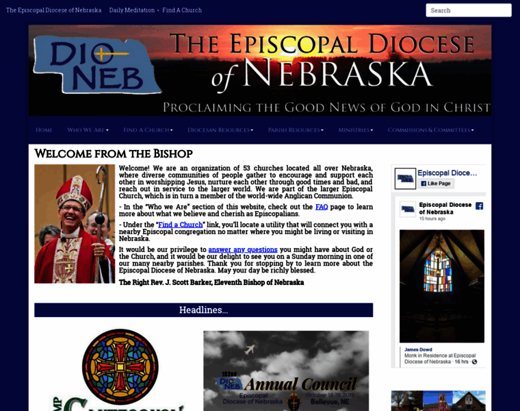 Episcopal-ne.org thumbnail