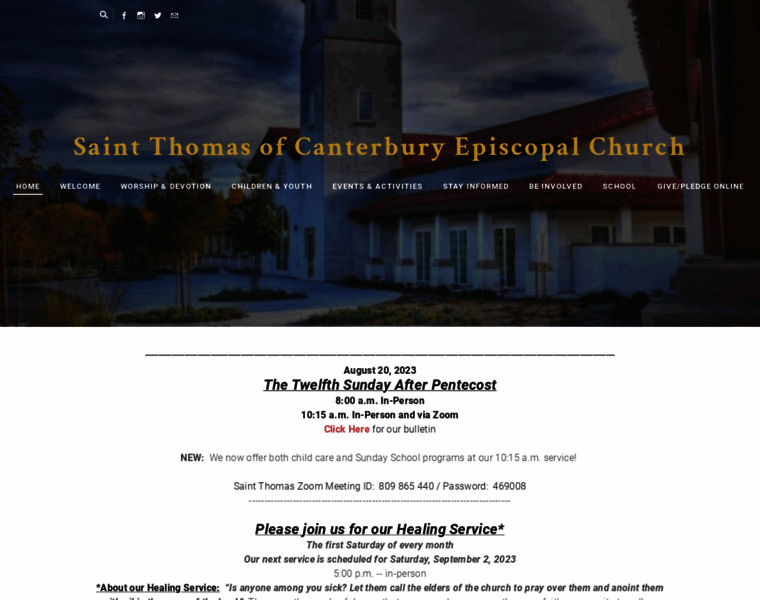Episcopalchurchtemecula.org thumbnail