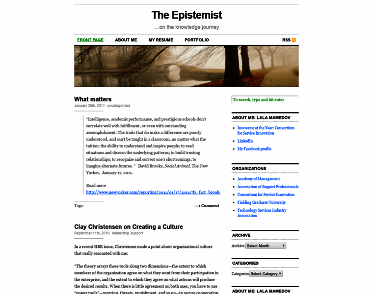 Epistemist.com thumbnail
