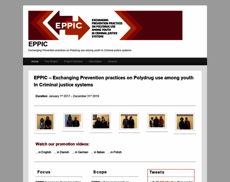 Eppic-project.eu thumbnail