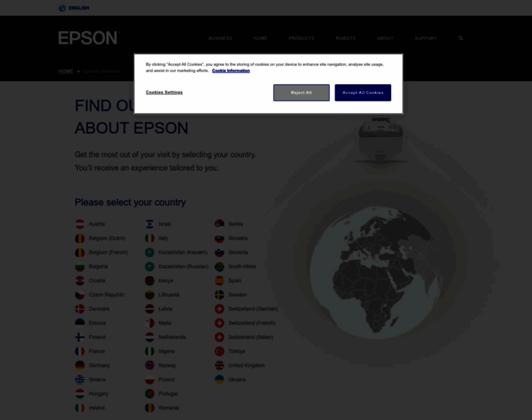 Epson-europe.com thumbnail