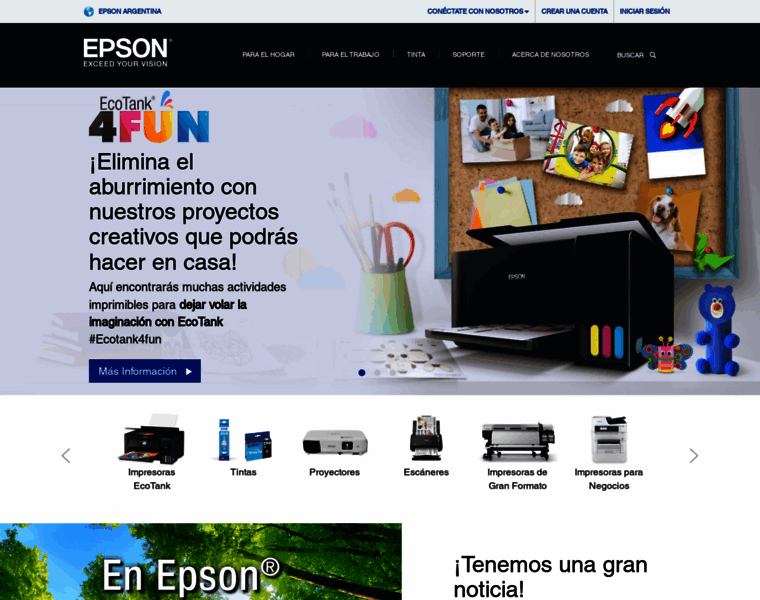Epson.com.ar thumbnail