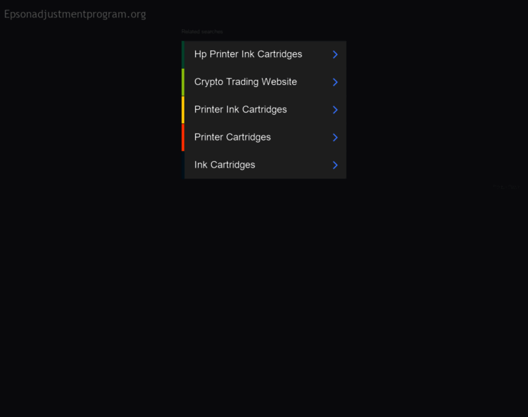 Epsonadjustmentprogram.org thumbnail