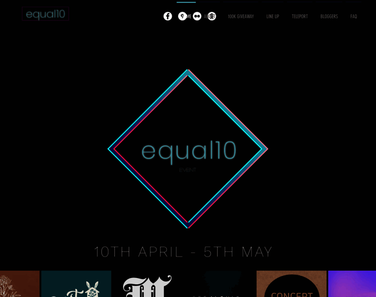 Equal10event.com thumbnail