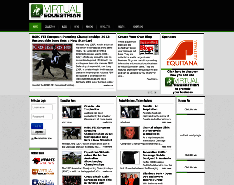 Equestrian.cyberhorse.com.au thumbnail