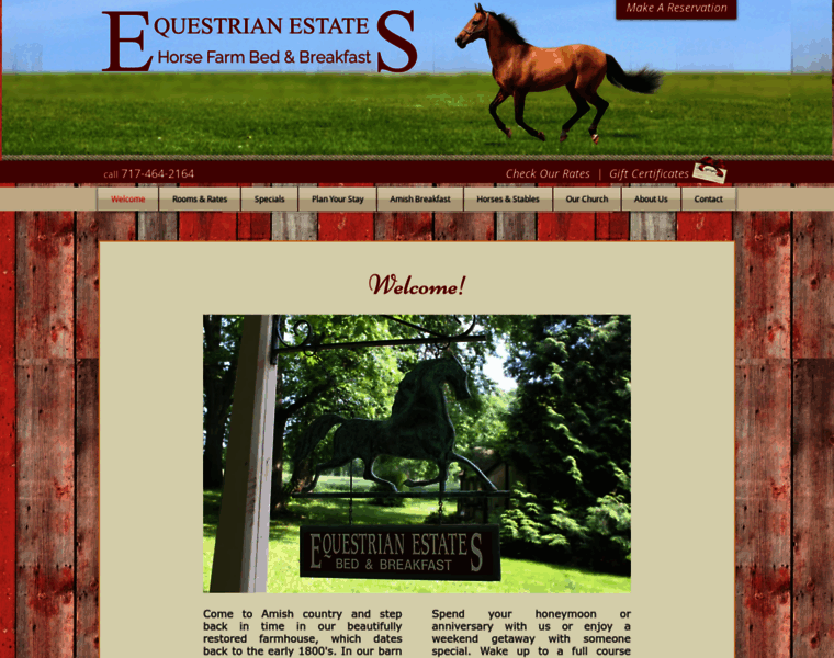 Equestrianbnb.com thumbnail