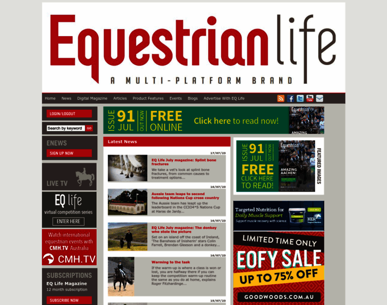 Equestrianlife.com.au thumbnail