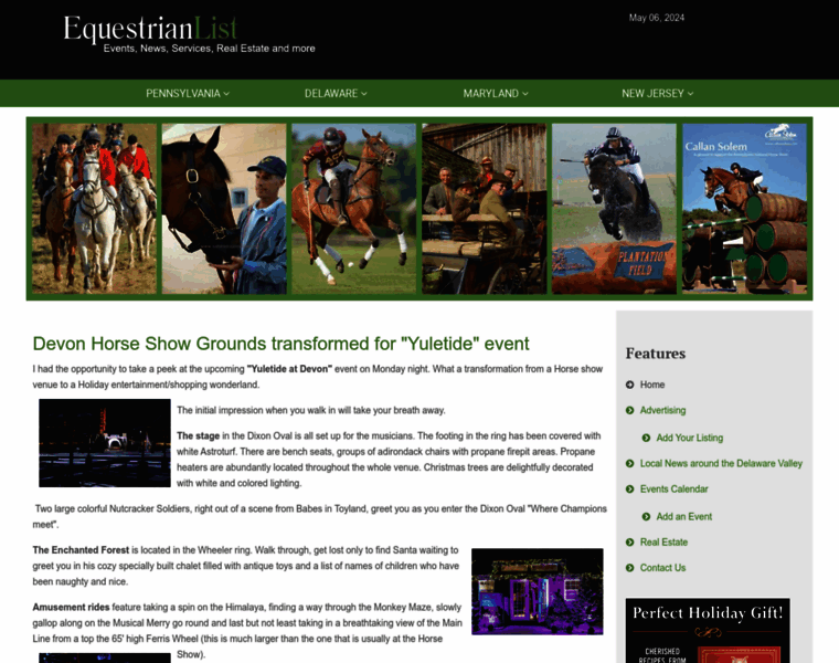 Equestrianlist.com thumbnail