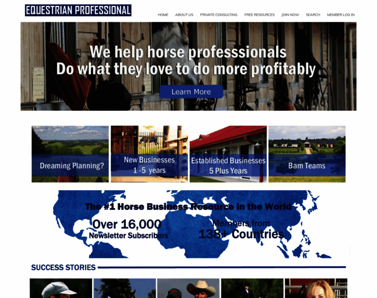 Equestrianprofessional.com thumbnail