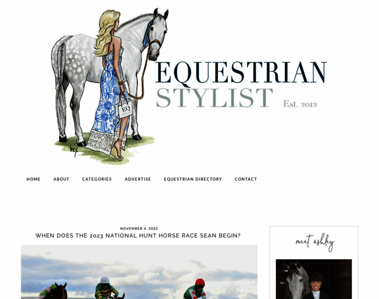 Equestrianstylist.com thumbnail