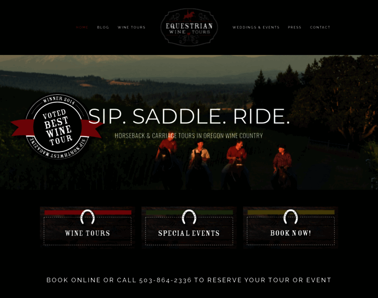 Equestrianwinetours.com thumbnail Equestrianwinetours.com thumbnail