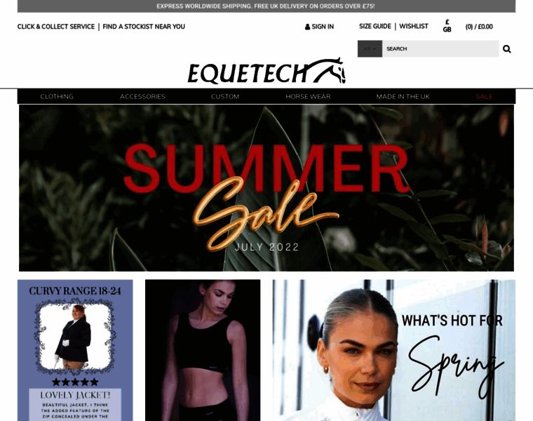 Equetech.com thumbnail