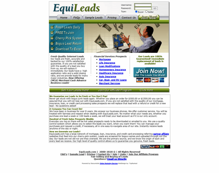 Equileads.com thumbnail
