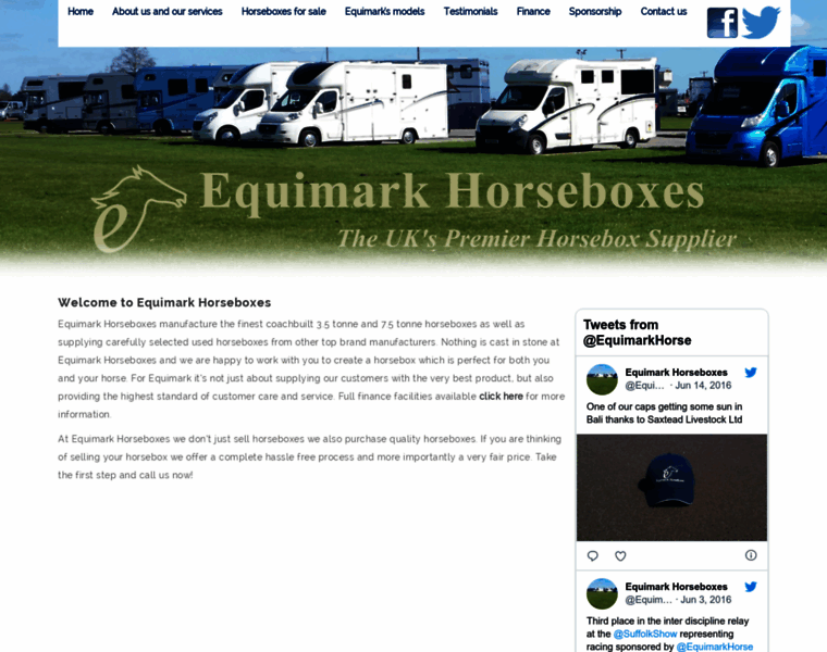Equimarkhorseboxes.co.uk thumbnail