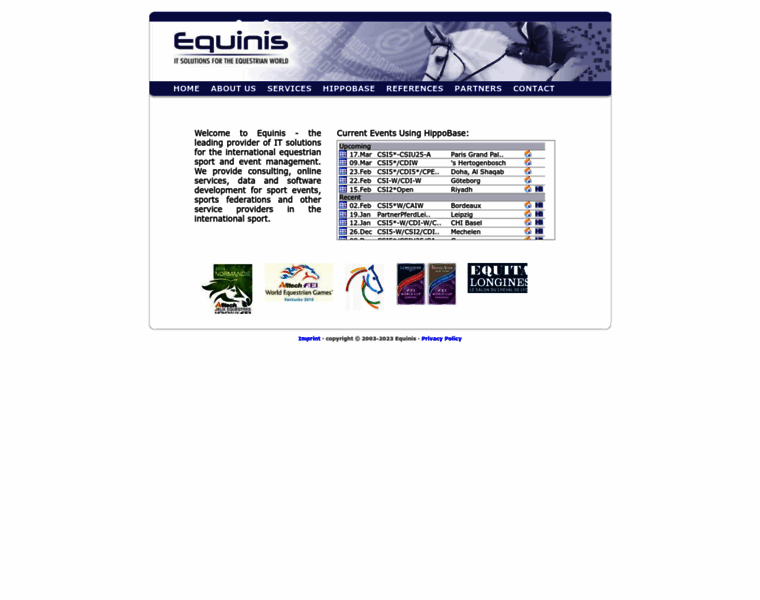 Equinis.com thumbnail