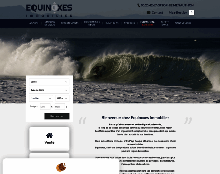 Equinoxes-immobilier.com thumbnail