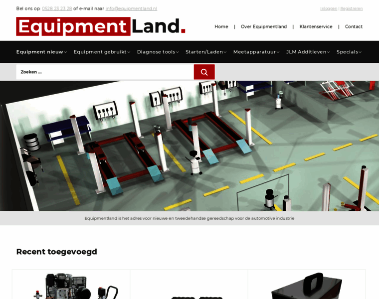 Equipmentland.nl thumbnail