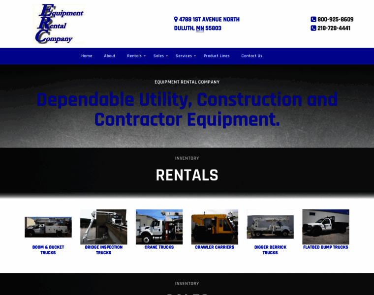 Equipmentrentalco.com thumbnail
