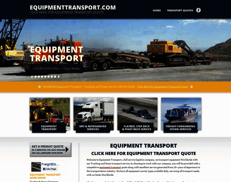 Equipmenttransport.com thumbnail